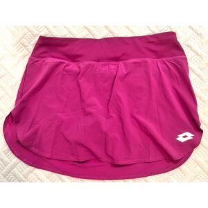 Lotto Pink tennis pickleball skirt skort size Large